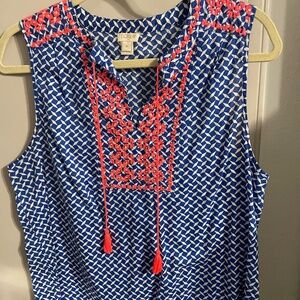 Preppy J Crew Tank